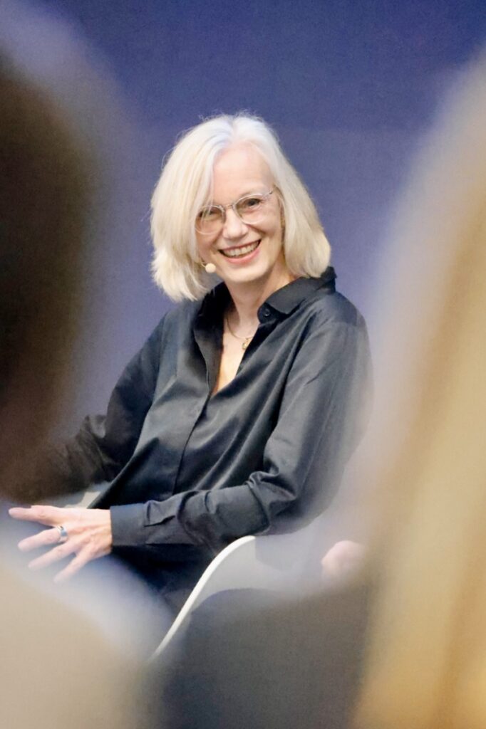 Christiane von Schachtmeyer diskutiert auf der didacta 2026.