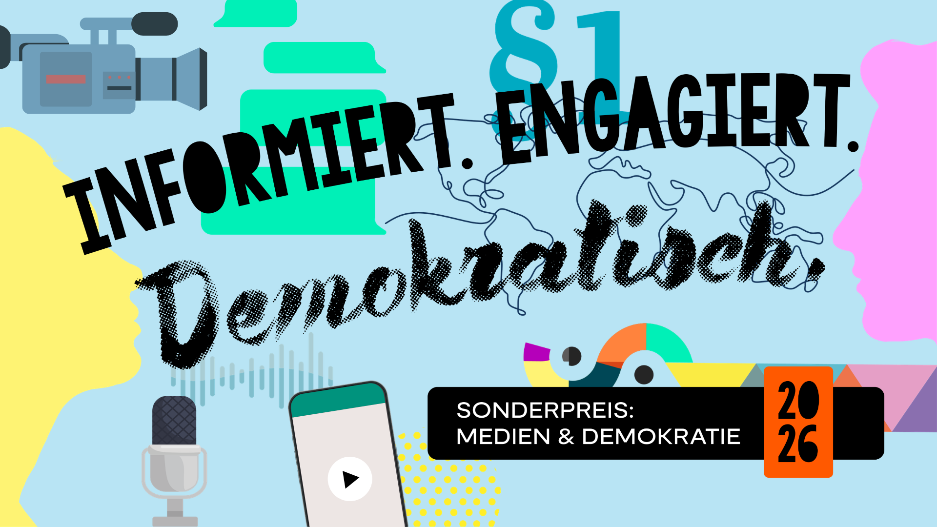 Deutscher Lehrkräftepreis erhält neuen Sonderpreis „Medien und Demokratie“